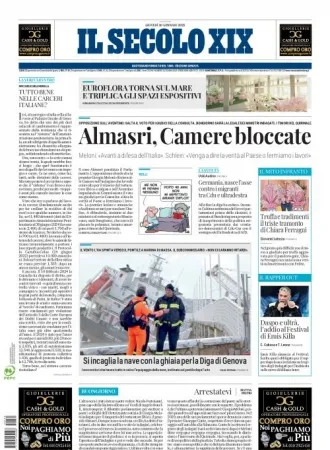 Prima-pagina-secolo-xix-editoriale-oggi-edizione-di-oggi-30-01-2025