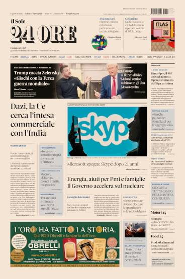 Prima-pagina-sole-24-ore-edizione-del-01-03-2025