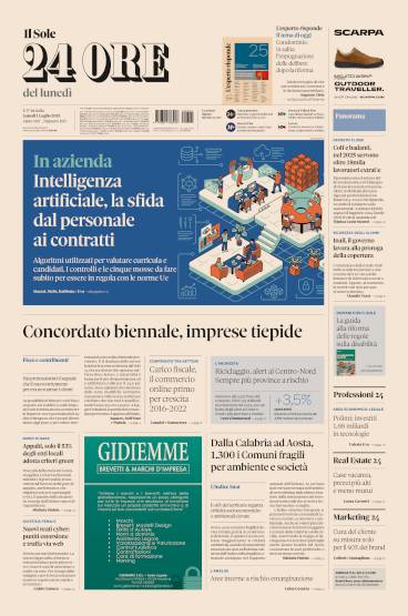 Prima-pagina-sole-24-ore-edizione-del-01-07-2024