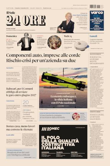 Prima-pagina-sole-24-ore-edizione-del-01-09-2024