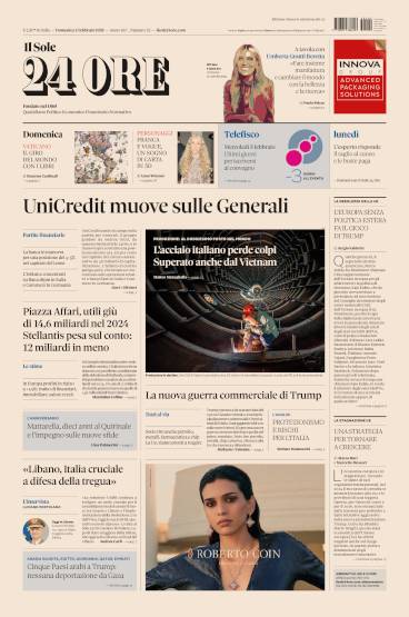 Prima-pagina-sole-24-ore-edizione-del-02-02-2025