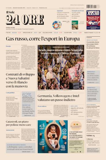 Prima-pagina-sole-24-ore-edizione-del-03-09-2024