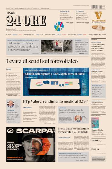 Prima-pagina-sole-24-ore-edizione-del-04-05-2024