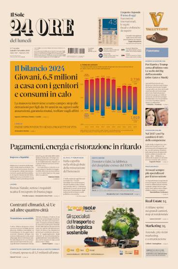 Prima-pagina-sole-24-ore-edizione-del-04-11-2024