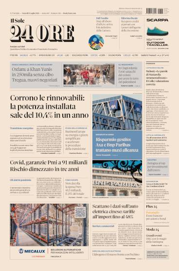 Prima-pagina-sole-24-ore-edizione-del-05-07-2024