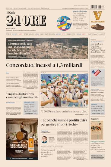 Prima-pagina-sole-24-ore-edizione-del-05-11-2024