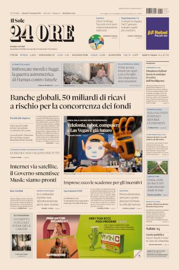 Prima-pagina-sole-24-ore-edizione-del-07-01-2025