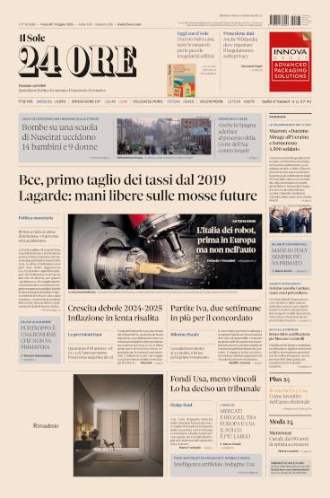 Prima-pagina-sole-24-ore-edizione-del-07-06-2024