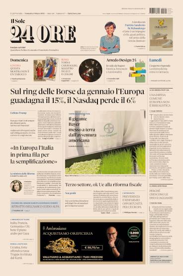 Prima-pagina-sole-24-ore-edizione-del-09-03-2025