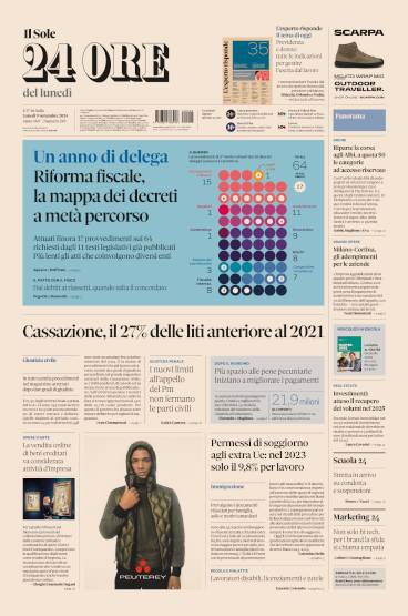 Prima-pagina-sole-24-ore-edizione-del-09-09-2024