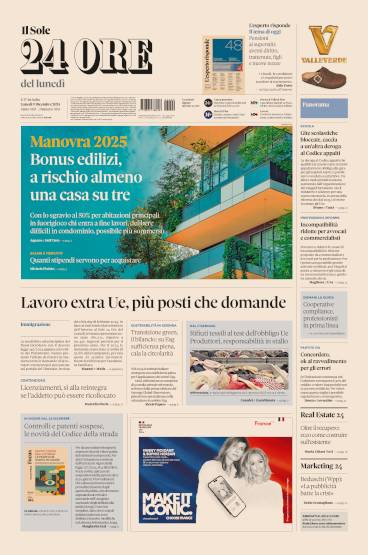 Prima-pagina-sole-24-ore-edizione-del-09-12-2024