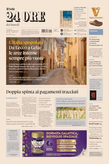 Prima-pagina-sole-24-ore-edizione-del-11-11-2024