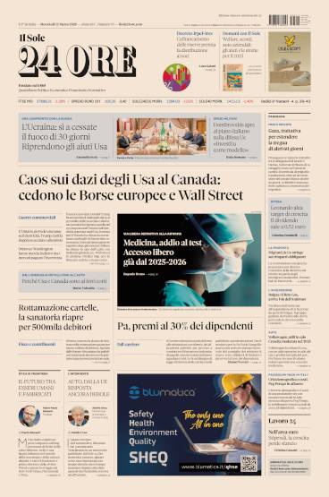 Prima-pagina-sole-24-ore-edizione-del-12-03-2025