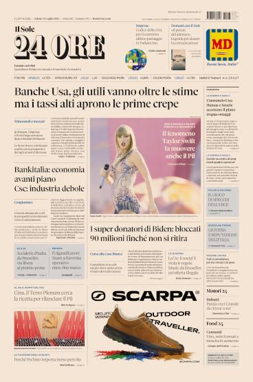 Prima-pagina-sole-24-ore-edizione-del-13-07-2024