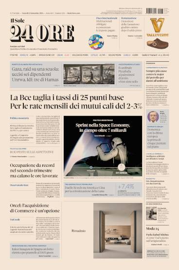 Prima-pagina-sole-24-ore-edizione-del-13-09-2024