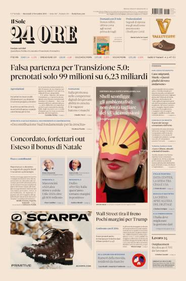 Prima-pagina-sole-24-ore-edizione-del-13-11-2024