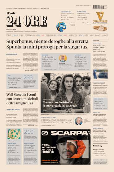 Prima-pagina-sole-24-ore-edizione-del-14-05-2024