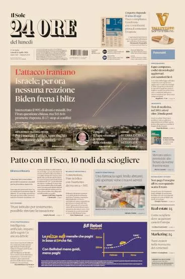 Prima-pagina-sole-24-ore-edizione-del-15-04-2024