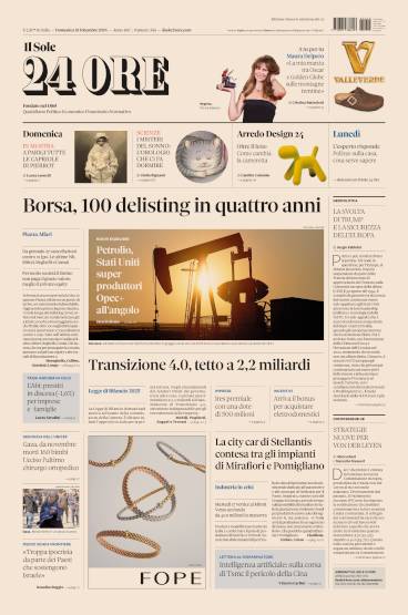 Prima-pagina-sole-24-ore-edizione-del-15-12-2024