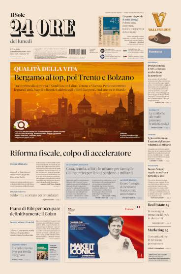 Prima-pagina-sole-24-ore-edizione-del-16-12-2024