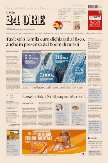 Prima-pagina-sole-24-ore-edizione-del-19-06-2024