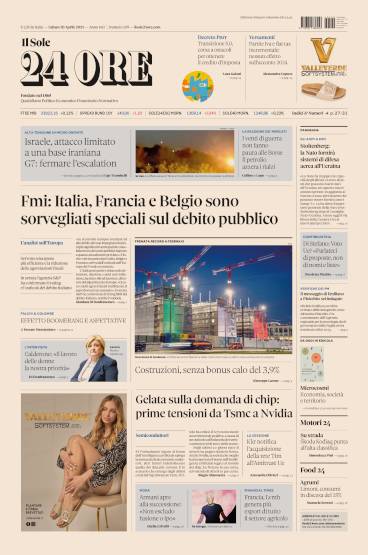 Prima-pagina-sole-24-ore-edizione-del-20-04-2024