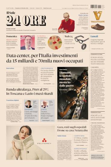 Prima-pagina-sole-24-ore-edizione-del-20-10-2024