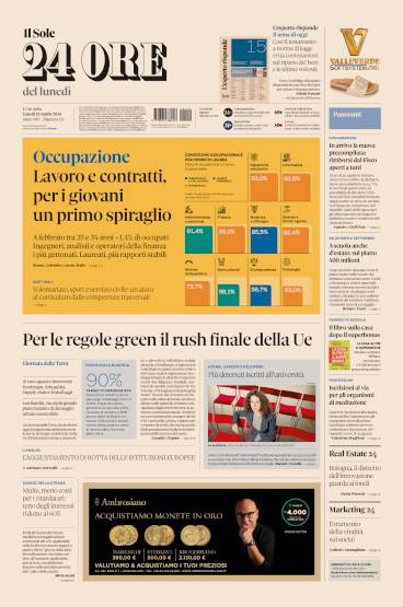 Prima-pagina-sole-24-ore-edizione-del-22-04-2024