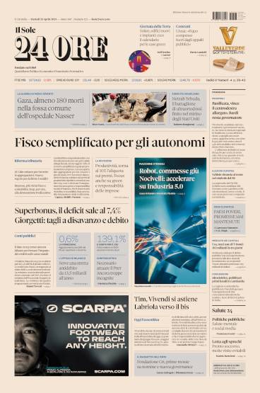 Prima-pagina-sole-24-ore-edizione-del-23-04-2024