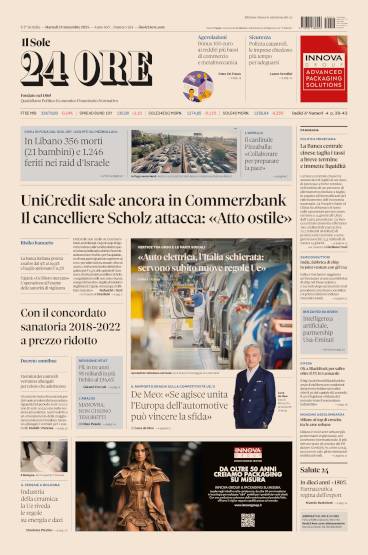 Prima-pagina-sole-24-ore-edizione-del-24-09-2024