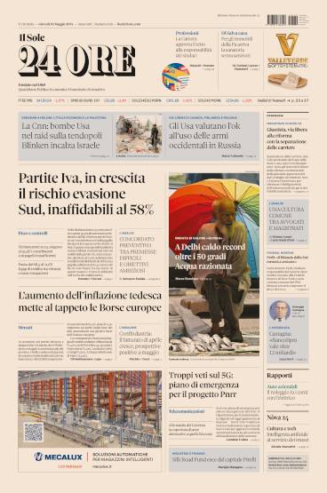 Prima-pagina-sole-24-ore-edizione-del-30-05-2024