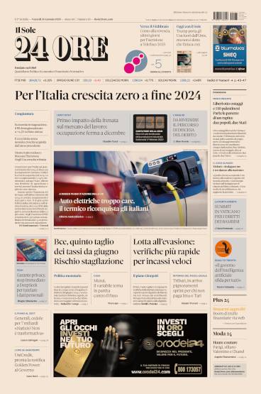 Prima-pagina-sole-24-ore-edizione-del-31-01-2025