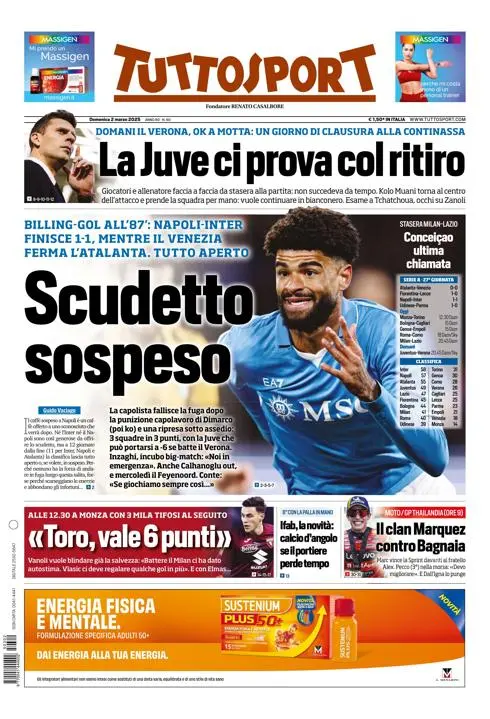 Prima-pagina-tutto-sport-edizione-di-oggi-02-03-2025