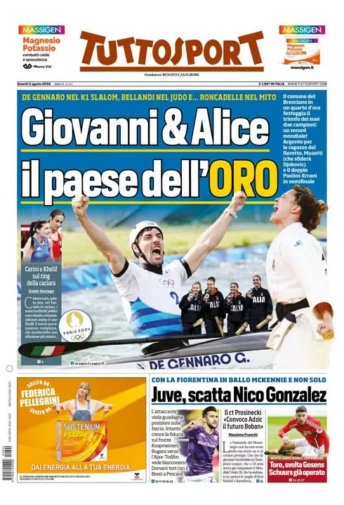 Prima-pagina-tutto-sport-edizione-di-oggi-02-08-2024