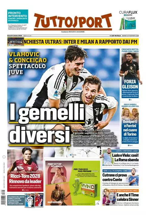 Prima-pagina-tutto-sport-edizione-di-oggi-04-10-2024