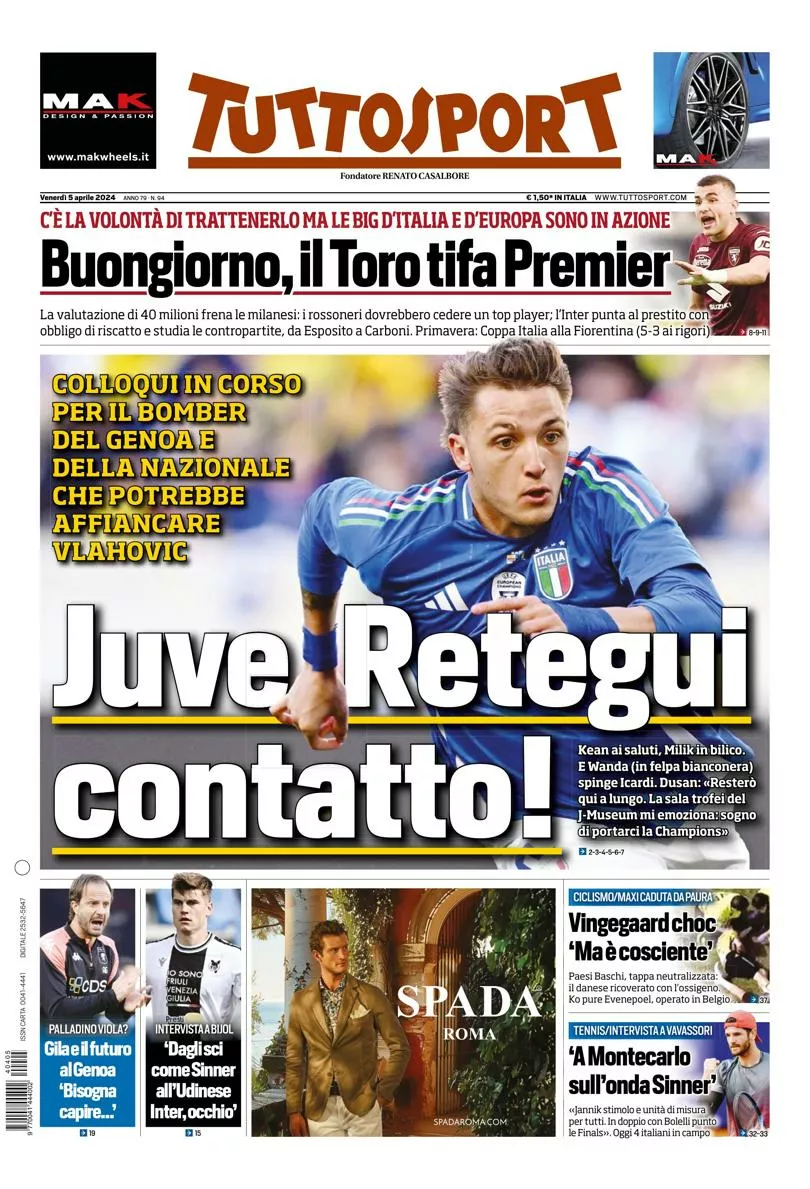 Prima-pagina-tutto-sport-edizione-di-oggi-05-04-2024