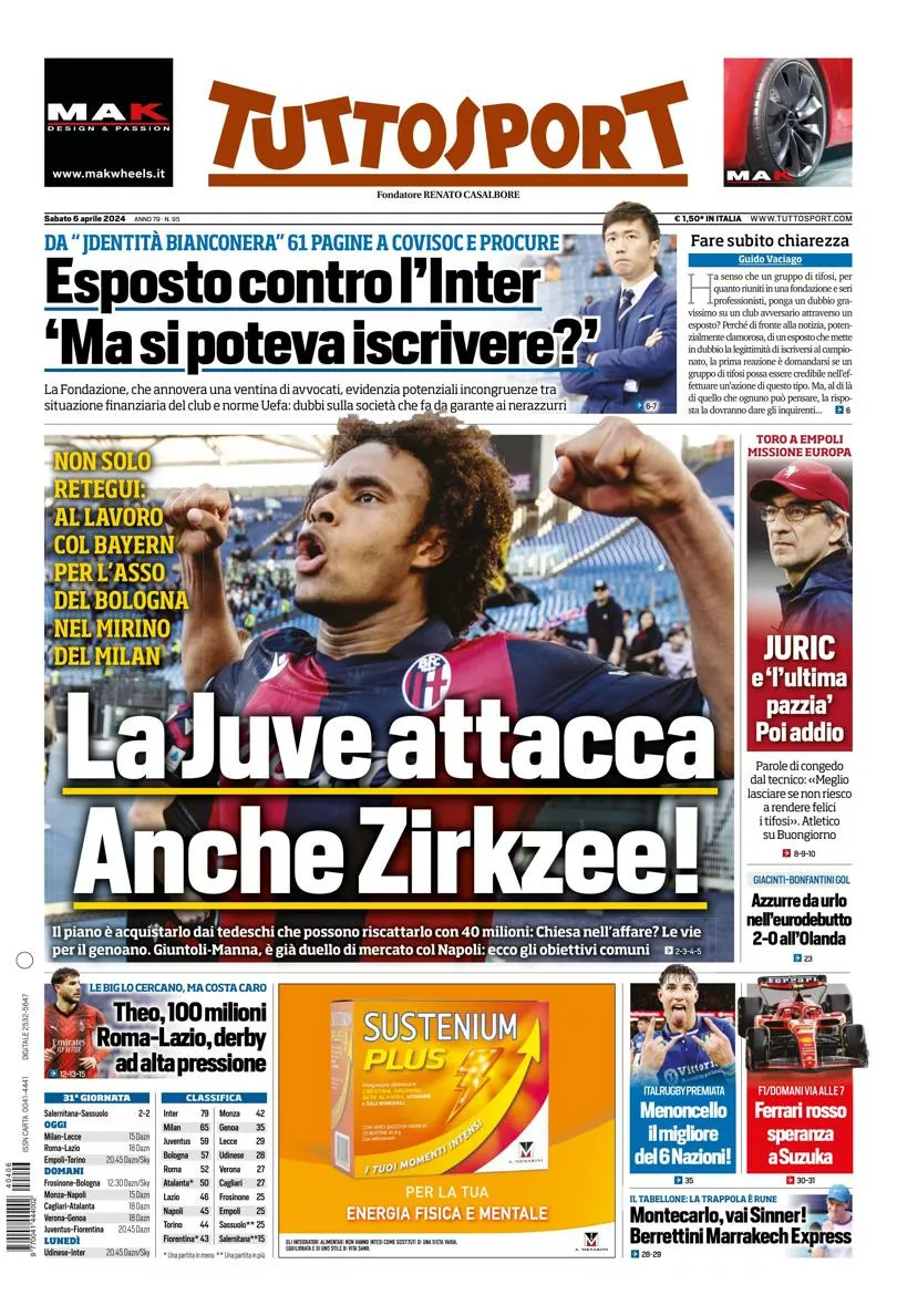 Prima-pagina-tutto-sport-edizione-di-oggi-06-04-2024