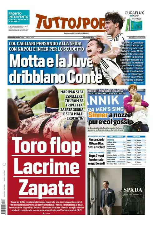 Prima-pagina-tutto-sport-edizione-di-oggi-06-10-2024