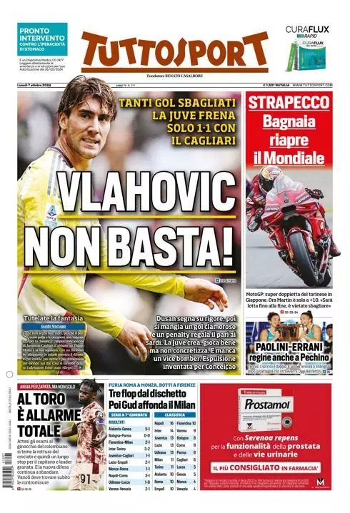 Prima-pagina-tutto-sport-edizione-di-oggi-07-10-2024