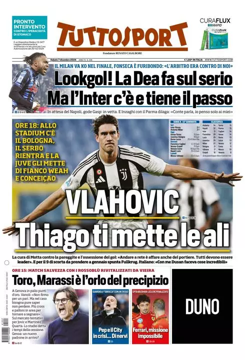 Prima-pagina-tutto-sport-edizione-di-oggi-07-12-2024