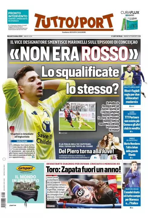 Prima-pagina-tutto-sport-edizione-di-oggi-08-10-2024