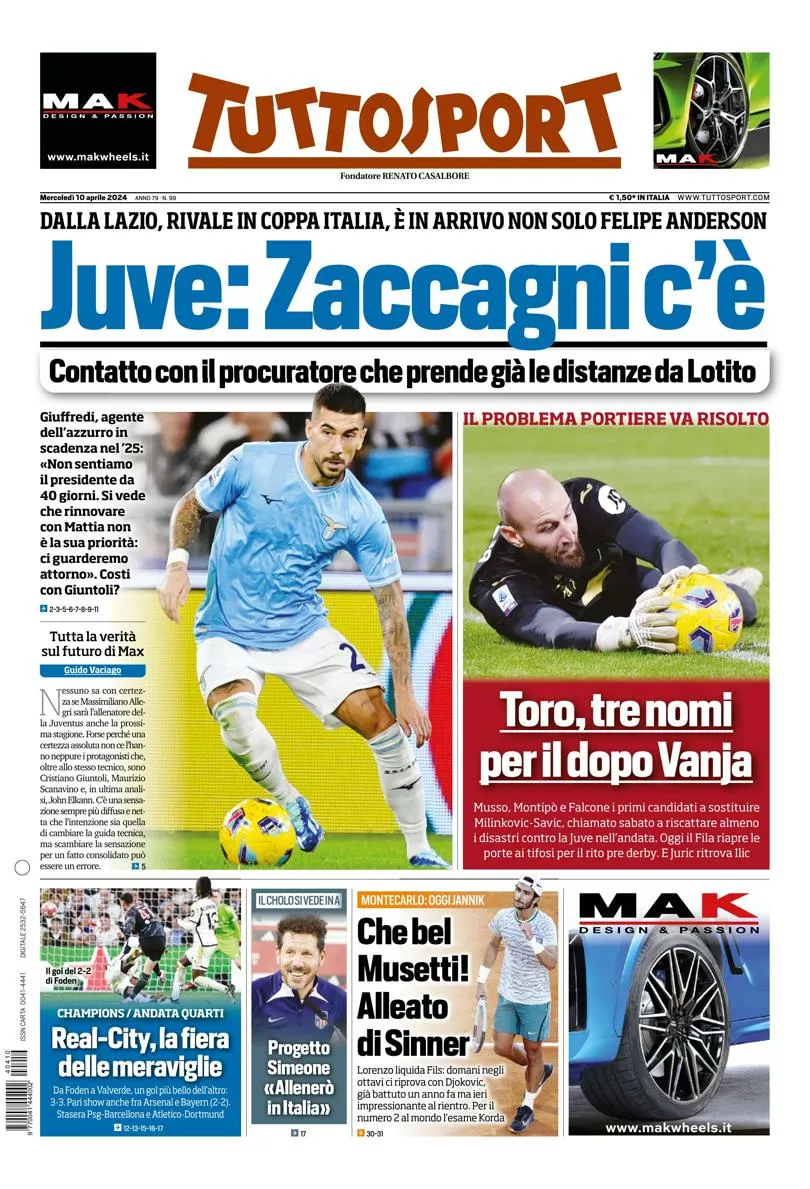 Prima-pagina-tutto-sport-edizione-di-oggi-10-04-2024