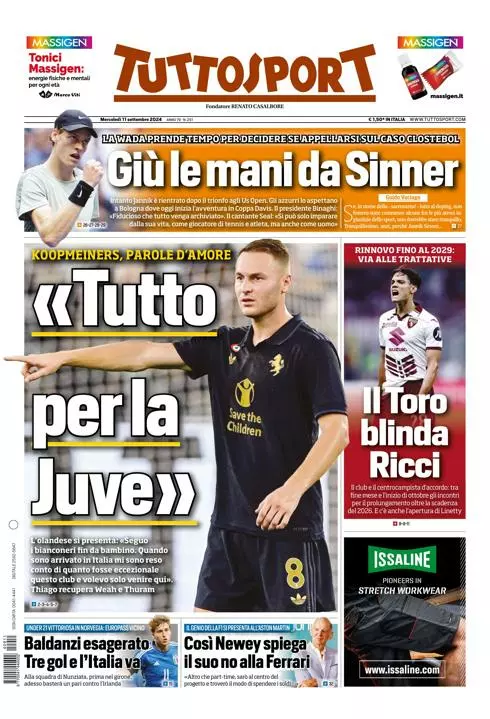 Prima-pagina-tutto-sport-edizione-di-oggi-11-09-2024