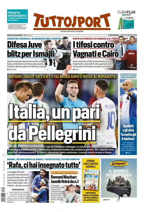 Prima-pagina-tutto-sport-edizione-di-oggi-11-10-2024