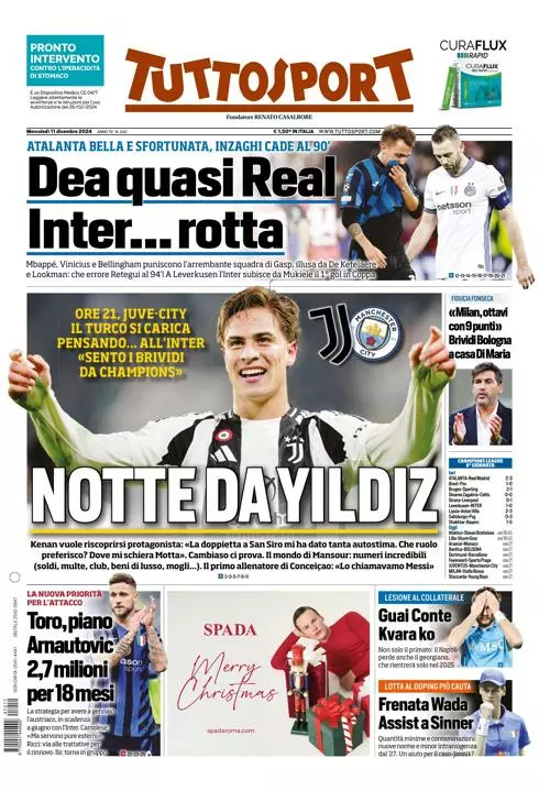 Prima-pagina-tutto-sport-edizione-di-oggi-11-12-2024