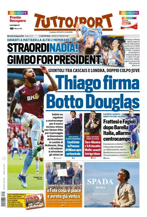 Prima-pagina-tutto-sport-edizione-di-oggi-12-06-2024