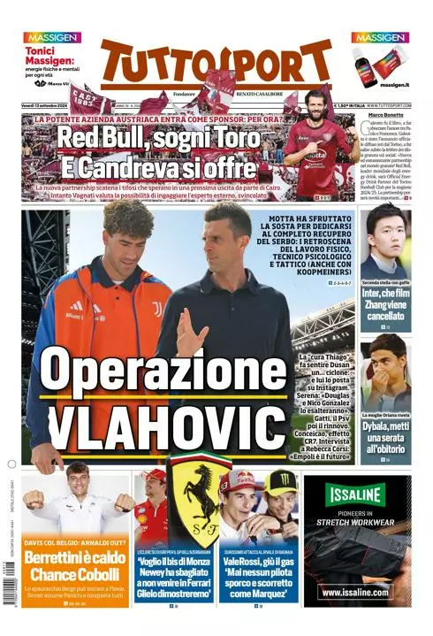 Prima-pagina-tutto-sport-edizione-di-oggi-13-09-2024