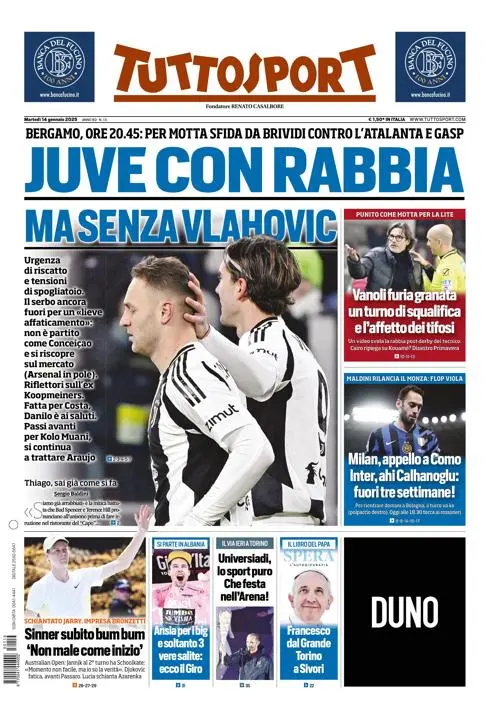 Prima-pagina-tutto-sport-edizione-di-oggi-14-01-2025