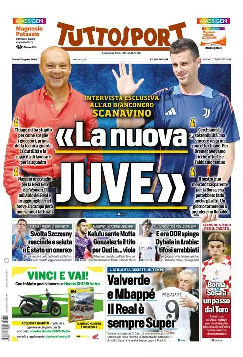 Prima-pagina-tutto-sport-edizione-di-oggi-15-08-2024