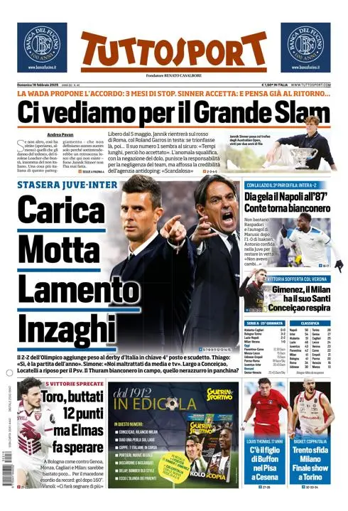 Prima-pagina-tutto-sport-edizione-di-oggi-16-02-2025